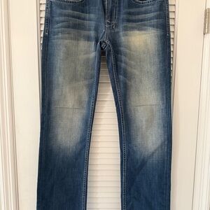 Buffalo David Bitton Men's Straight Jeans - Blue